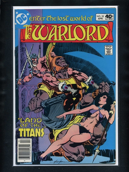 Warlord #32 VF 1980 DC Comic Book